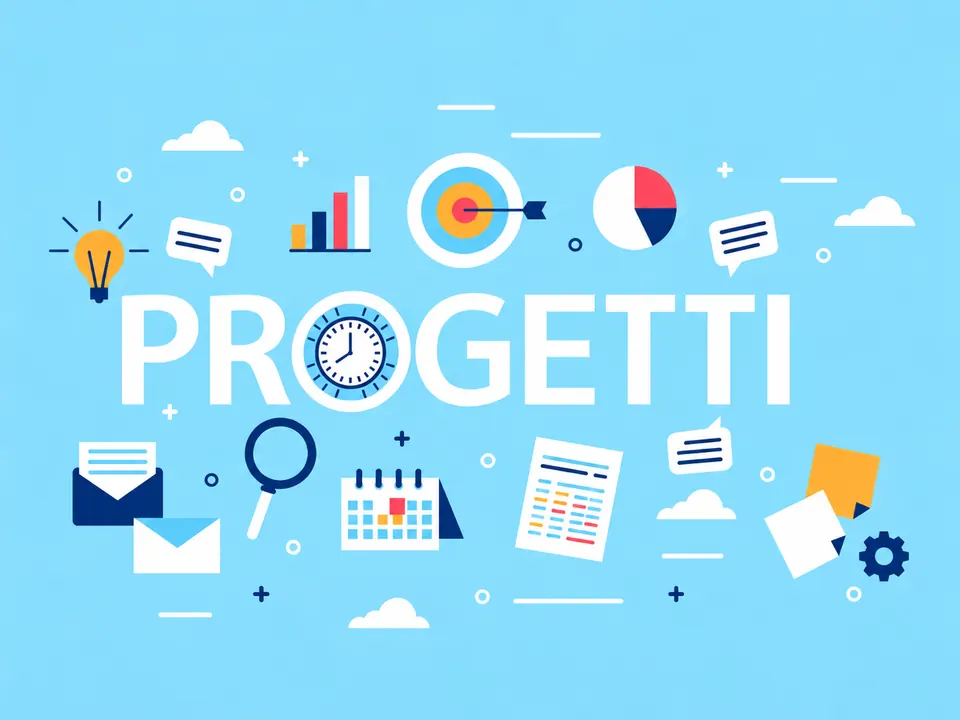 Illustrazione editoriale dedicata ai progetti