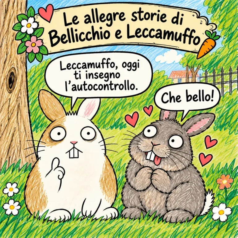 Bellicchio spiega a Leccamuffo il significato dell’autocontrollo